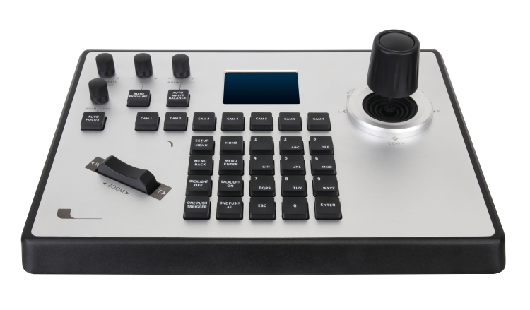 PTZ video camera  4D Joystick keyboard